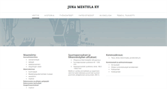 Desktop Screenshot of mentula.fi